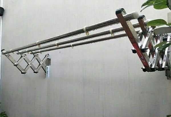 Giàn phơi xếp ngang inox 304